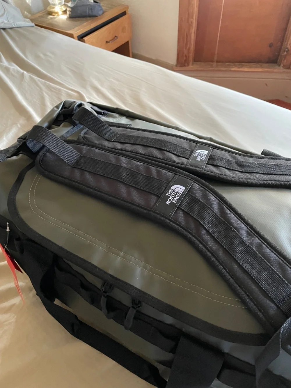 The North Face Base Camp Duffel Bag Small 50 Liters 50L New TNF backback Green